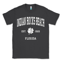 Smoke indian rocks beach florida vintage shamrock sports zip hoodie Classic Tee - linhVisuals