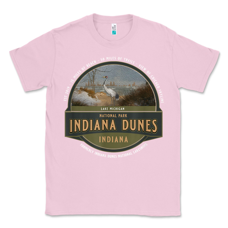 Indiana Dunes National Park Lake Michigan Beach Trails T Shirt Classic Tee by linhVisuals | Teevron