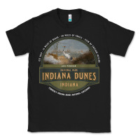 Black indiana dunes national park lake michigan beach trails t shirt Classic Tee - linhVisuals