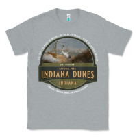 Heather Grey indiana dunes national park lake michigan beach trails t shirt Classic Tee - linhVisuals
