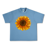 Pebble Blue Soraya Sunflower Urban Heavy Tee - LillyAllenDesigns