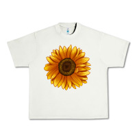 Pistachio Soraya Sunflower Urban Heavy Tee - LillyAllenDesigns