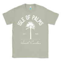 Matcha isle of palms sc palm tree isle of palms beach gift pullover hoodie Classic Tee - linhVisuals