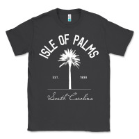 Smoke isle of palms sc palm tree isle of palms beach gift pullover hoodie Classic Tee - linhVisuals