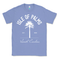 Colony Blue isle of palms sc palm tree isle of palms beach gift pullover hoodie Classic Tee - linhVisuals