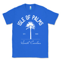 True Royal isle of palms sc palm tree isle of palms beach gift pullover hoodie Classic Tee - linhVisuals