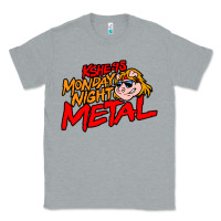 Heather Grey MONDAY NIGHT METAL Classic Tee - linhVisuals