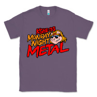 Lavender MONDAY NIGHT METAL Classic Tee - linhVisuals