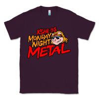 Plum MONDAY NIGHT METAL Classic Tee - linhVisuals