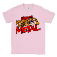 Bubblegum Pink MONDAY NIGHT METAL Classic Tee - linhVisuals