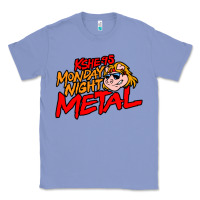 Colony Blue MONDAY NIGHT METAL Classic Tee - linhVisuals