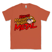 Copper MONDAY NIGHT METAL Classic Tee - linhVisuals