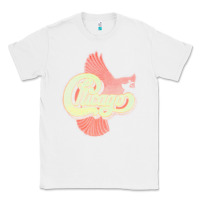 White VINTAGE CHICAGO Classic Tee - linhVisuals