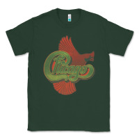 Sports Green VINTAGE CHICAGO Classic Tee - linhVisuals