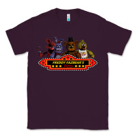 Plum FREDDY FAZBEAR'S Classic Tee - linhVisuals