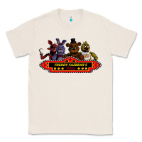 Natural FREDDY FAZBEAR'S Classic Tee - linhVisuals