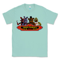 Seafoam FREDDY FAZBEAR'S Classic Tee - linhVisuals