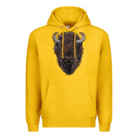 Lemon american bison Premium Hoodie - RanaPortraitStore