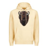Pina Colada american bison Premium Hoodie - RanaPortraitStore