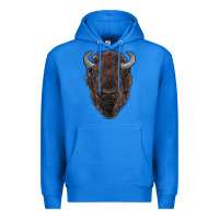 True Royal american bison Premium Hoodie - RanaPortraitStore