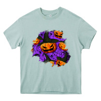 Arona halloween pumpkin patch  1 Heavy Core Tee - BundleAndBundleShop