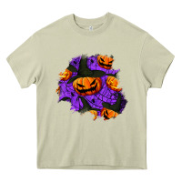 Mossy halloween pumpkin patch  1 Heavy Core Tee - BundleAndBundleShop