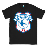 Black cardiff-city-fc Classic Tee - linhVisuals