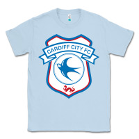 Dusty Blue cardiff-city-fc Classic Tee - linhVisuals