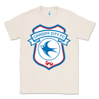 Natural cardiff-city-fc Classic Tee - linhVisuals