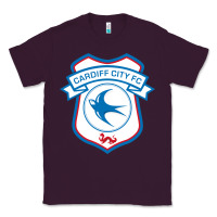 Plum cardiff-city-fc Classic Tee - linhVisuals
