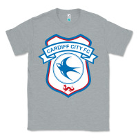 Heather Grey cardiff-city-fc Classic Tee - linhVisuals