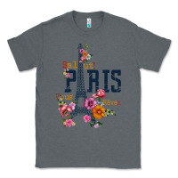 Charcoal Heather PARIS Classic Tee - linhVisuals