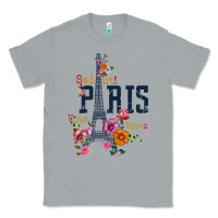 Heather Grey PARIS Classic Tee - linhVisuals