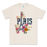 Natural PARIS Classic Tee - linhVisuals