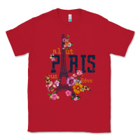 Red PARIS Classic Tee - linhVisuals