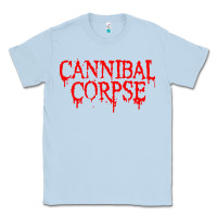Dusty Blue cannibal music Classic Tee - linhVisuals