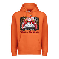 Carrot merry christmas truck snowman Premium Hoodie - BarkalooDesign