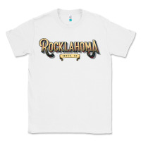 White 2022#ROCKLAHOMA Classic Tee - linhVisuals
