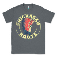 Charcoal Heather chickasaw roots headdress native american chickasaw nation Classic Tee - linhVisuals