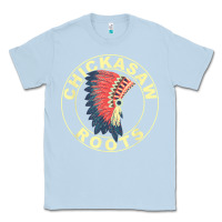 Dusty Blue chickasaw roots headdress native american chickasaw nation Classic Tee - linhVisuals