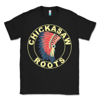 Black chickasaw roots headdress native american chickasaw nation Classic Tee - linhVisuals