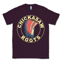 Plum chickasaw roots headdress native american chickasaw nation Classic Tee - linhVisuals