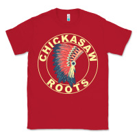 Red chickasaw roots headdress native american chickasaw nation Classic Tee - linhVisuals