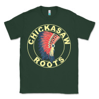 Sports Green chickasaw roots headdress native american chickasaw nation Classic Tee - linhVisuals