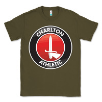Army Green charlton-fc Classic Tee - linhVisuals