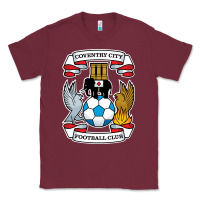 Burgundy coventry-city-fc Classic Tee - linhVisuals