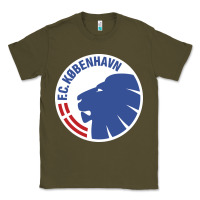 Army Green fc-københavn Classic Tee - linhVisuals