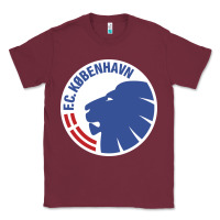 Burgundy fc-københavn Classic Tee - linhVisuals