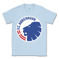 Dusty Blue fc-københavn Classic Tee - linhVisuals
