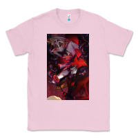 Bubblegum Pink hazbin, hazbin hotel alastor, jeby,angel dust, demon Classic Tee - linhVisuals
